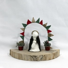 Santo António em Branco, com Arco