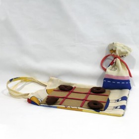 Jogo do Galo com Tabuleiro e Saco p/Guardar