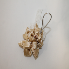 Enfeite de Natal - Anjo Creme com Guizo