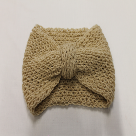 Acessório para Cabelo na Cor Creme Escuro