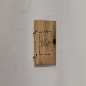 Bloco c/ Folhas Brancas e Gravação "Notas"