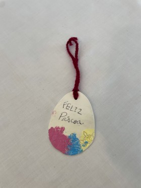 Feliz Páscoa - Peça Decorativa