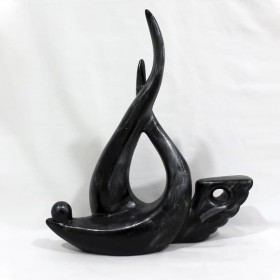 Peça de Decoração em Preto